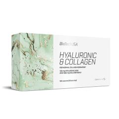 Hyaluronic & Collagen 120 Caps.
