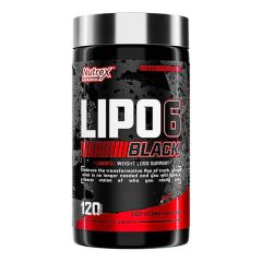 Lipo-6 Black 120 Liquid Caps.